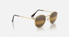 Ray-Ban RB3447 Round Metal Unisex Sunglasses