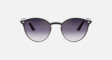 Ray-Ban Blaze Round Blaze Asian Fit Unisex Lifestyle Sunglasses
