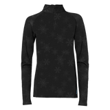 Hot Chillys Womens Micro Elite Chamois Blocking Zip-T Baselayers