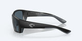 Costa del Mar Tuna Alley Men Fishing Polarized Sunglasses - Front view, showcasing integral hinges and vent system