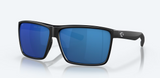 Costa del Mar Rincon Men Fishing Lifestyle Polarized Sunglasses - Front view, showcasing classic West Coast design and polarized lenses