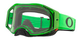 Oakley Airbrake MX Dirt Bike Green Clear Len 1