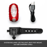 NiteRider Omega EVO 300 w/ NiteLinkª Rechargeable Bike Taillight