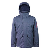Boulder Gear Teton Men Winter Ski Jacket - Waterproof and insulated ski jacket Raven Grey