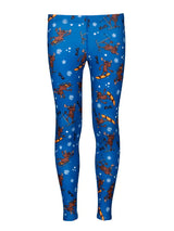 Hot Chillys Youth MTF Originals Print Ankle Tight Pants