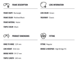 Ray-Ban RB4151 Unisex Lifestyle Rectangle Sunglasses