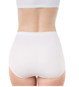 Elita Women's 'Silk Magic' Microfiber Full High Cut Panty