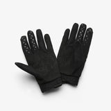 100% GEOMATIC Unisex Bike Gloves Black