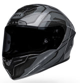 BELL Race Star Flex DLX Adult Street Motorcycle Helmet with ProTint shield. Matte Black