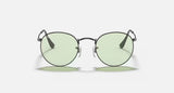 Ray-Ban Round Solid Evolve Unisex Lifestyle Sunglasses