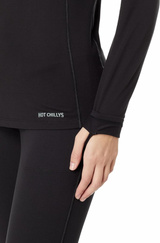 Hot Chillys Women's Clima-Tek Hoodie Midweight Relaxed Fit Base Layer
