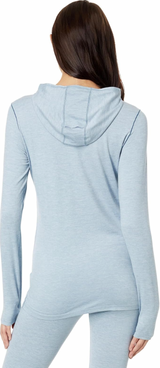 Hot Chillys Women's Clima-Tek Hoodie Midweight Relaxed Fit Base Layer