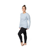 Hot Chillys Women Clima-Tek Crew Midweight Relaxed Fit Base Layer