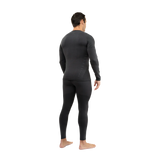 Hot Chillys Men 3D Knit Crew Midweight Body Fit Base Layer