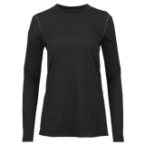 Hot Chillys Women Clima-Tek Crew Midweight Relaxed Fit Base Layer