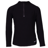 Hot Chillys Youth Velvet Fleece Zip-T Midweight Relaxed Fit Base Layer