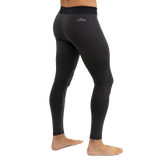 Hot Chillys Men 3D Knit Bottom Midweight Body Fit Base Layer - Front view, showcasing four-way stretch and Silvadur® antimicrobial technology