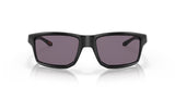 Oakley Men Gibston Square Lifestyle Sunglasses Matte Black Prizm Grey