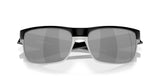 Oakley TwoFace Square Men Sunglasses - Lightweight and Durable Design Matte Black on Silver Black Polarized