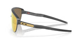 Oakley Corridor Rectangular Men Sunglasses - Front view, showcasing semi-rimless shield design and Unobtainium features