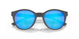 Oakley Spindrift Unisex Lifestyle Sunglasses - Front view, showcasing trendy round silhouette and no-slip nosepads