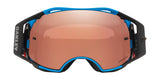 Oakley Airbrake Unisex MTB Goggles - Front view, showcasing Factory Lite Vent mesh for airflow and protection