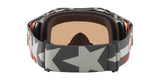 Oakley Airbrake Unisex MTB Goggles - Front view, showcasing Factory Lite Vent mesh for airflow and protection