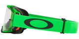 Oakley Airbrake MX Dirt Bike Green Clear Len 4