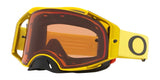 Oakley Airbreak MX Bike Prizm Mx Bronze Lenses, Moto Yellow Strap