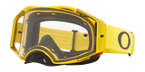 Oakley Airbreak MX Bike Clear Lenses, Moto Yellow Strap