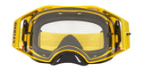 Oakley Airbreak MX Bike Clear Lenses, Moto Yellow Strap