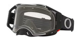 Oakley Airbreak MX Bike Dark Grey Lenses, Tuff Blocks Gunmetal Black Strap