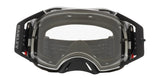 Oakley Airbreak MX Bike Dark Grey Lenses, Tuff Blocks Gunmetal Black Strap