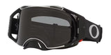 Oakley Airbreak MX Bike Dark Grey Lenses, Tuff Blocks Gunmetal Black Strap