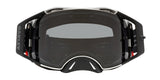 Oakley Airbreak MX Bike Dark Grey Lenses, Tuff Blocks Gunmetal Black Strap