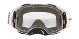 Oakley Airbreake MX Bike Clear Lenses, Tuff Blocks White Strap