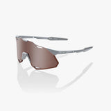 100% Hypercraft XS Unisex Cycling Sunglasses Mattte Stone Grey front Left