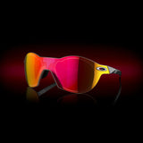Oakley ReSubZero Unisex Lifestyle Sunglasses - Shield Lens with Prizm™ Technology Ruby