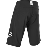 Fox Racing Men's Defend MTB Shorts - Front view, showcasing durable TruMotion® fabric and race-ratchet closure Black