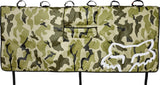 Fox Racing Unisex Tailgate Cover loaded with bikes on a pickup truck Green Camo Front