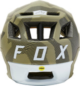 Fox Racing Dropframe Pro Camo Unisex MTB Helmet Back
