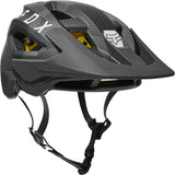 Fox Speedframe Camo MTB Helmet - Essential Open-Face Performance Grey Camo Hero