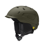 Smith Nexus MIPS Unisex Snow Winter Helmet - Hybrid Shell with MIPS Matte Olive Green