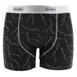 KICKEE Solid Men Bamboo Boxer Brief Underwear