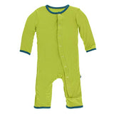 Kickee Pants Solid Coverall with Snaps