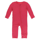 KicKee Pants Bamboo Solid Coverall with Zipper