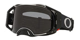 Oakley Airbreak MX Bike Dark Grey Lenses, Tuff Blocks Gunmetal Black Strap