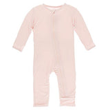 KicKee Pants Bamboo Solid Coverall with Zipper