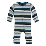 Kickee Pants Solid Coverall with Snaps