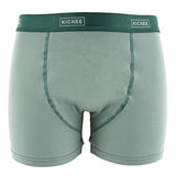 KICKEE Solid Men Bamboo Boxer Brief Underwear